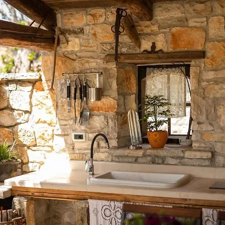 Rustic Janko With Pool In Sveti Lovrec Villa Vosteni